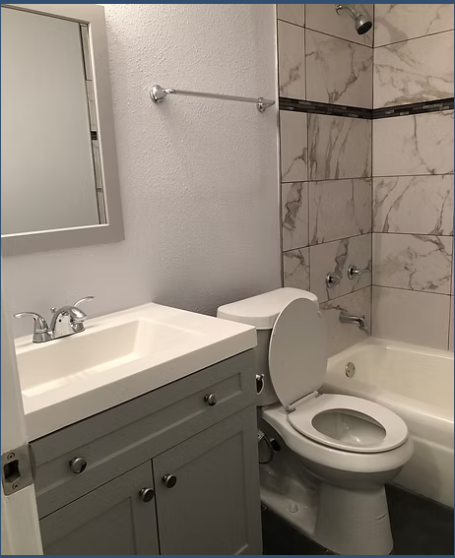 Gray Bathroom Remodel