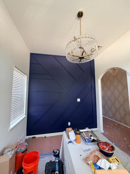 Blue Accent Wall